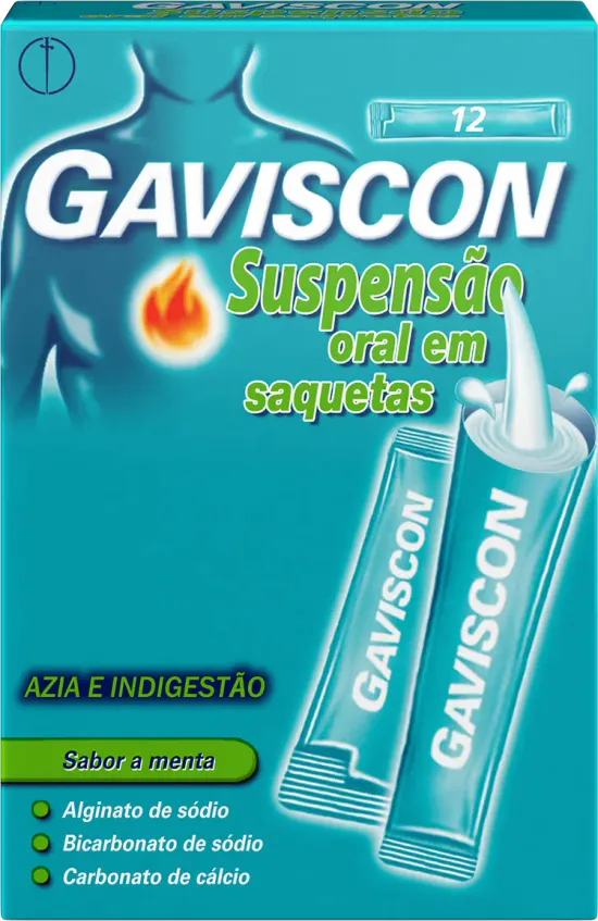 GAVISCON Saquetas Sabor a menta